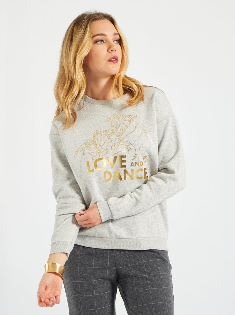 Sweatshirt 'Mickey' da 'Disney' CINZA - Kiabi