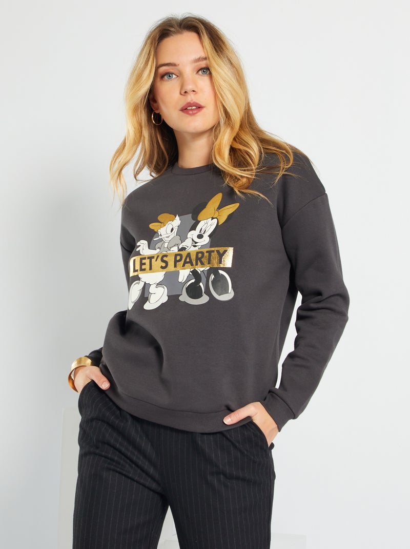 Sweatshirt 'Mickey' da 'Disney' PRETO - Kiabi