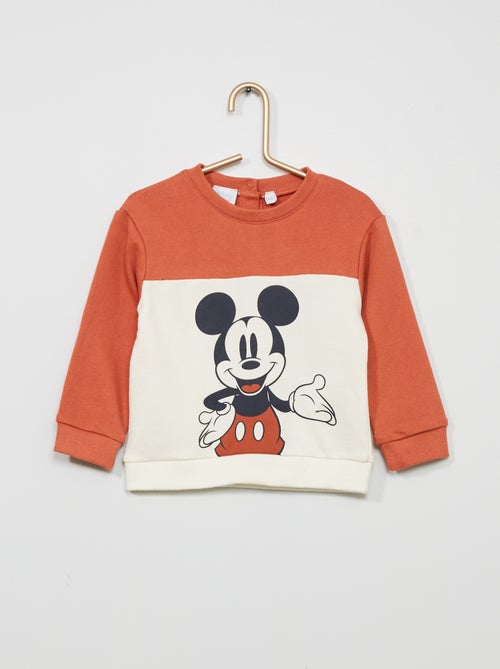 Sweatshirt 'Mickey' estilo 'color-block' - Kiabi