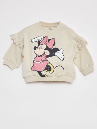 Sweatshirt 'Minnie' 'Disney' com folhos nas mangas
