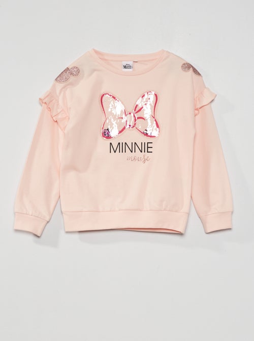 Sweatshirt 'Minnie' 'Disney' com folhos - Kiabi