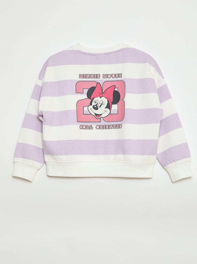 Sweatshirt 'Minnie' 'Disney' Violeta - Kiabi