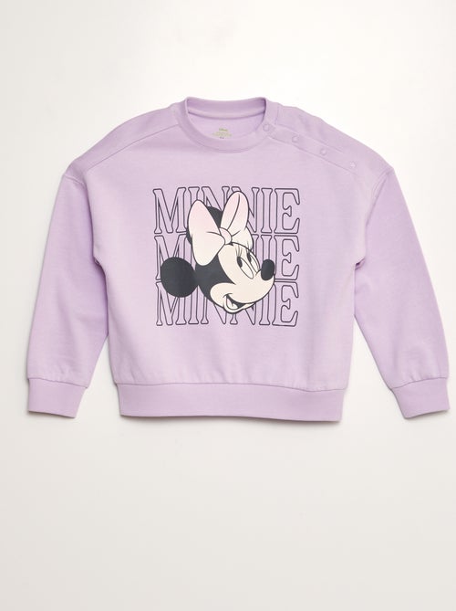 Sweatshirt 'Minnie' em french terry - So Easy - Kiabi