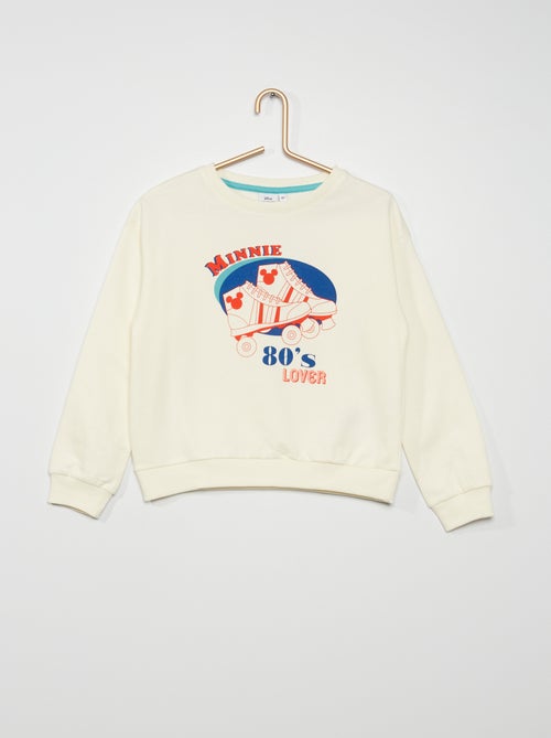 Sweatshirt 'Minnie' em moletão quente - Kiabi