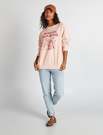 Sweatshirt 'Minnie' estampada
