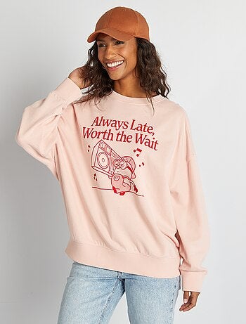 Sweatshirt 'Minnie' estampada