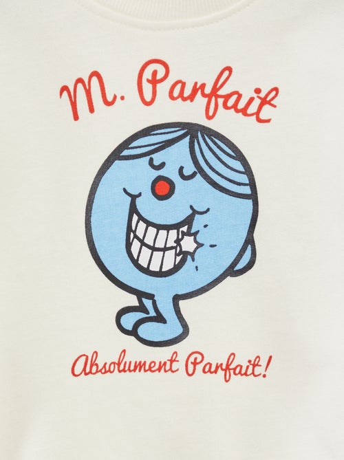 Sweatshirt 'Monsieur Monsieur' 'Monsieur Costaud' - Kiabi