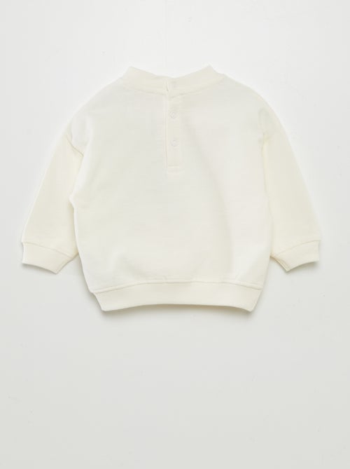 Sweatshirt 'Monsieur Monsieur' 'Monsieur Costaud' - Kiabi