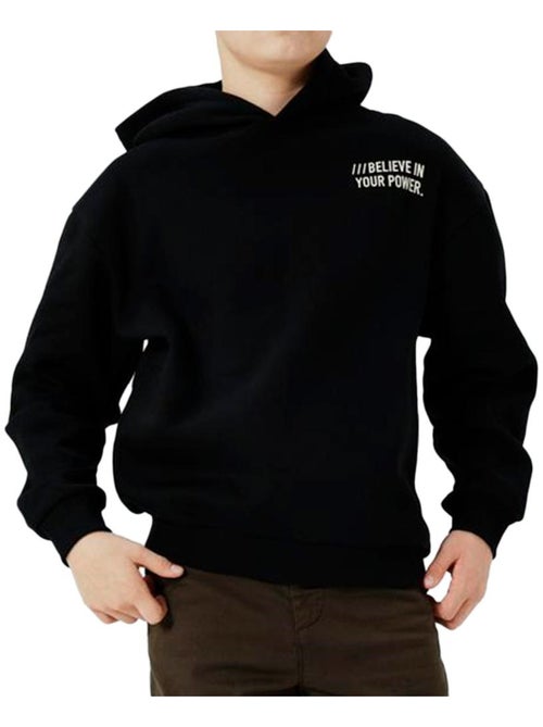 Sweatshirt Name it Osvild Preto para Rapaz - Kiabi Sweatshirt Name it Osvild Preto para Rapaz - Kiabi