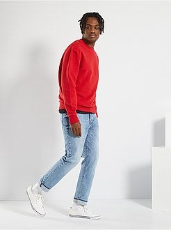 Sweatshirt nervurada - Kiabi