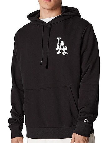 Sweatshirt New Era Los Angeles Dodgers Preto para Homem