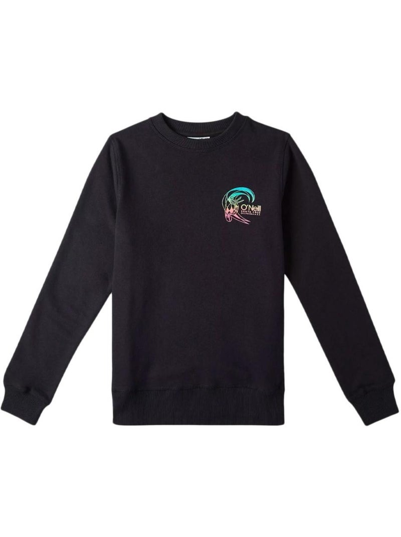 Sweatshirt O'Neill Circle Surfer para Rapariga 16 Anos Preto Preto - Kiabi