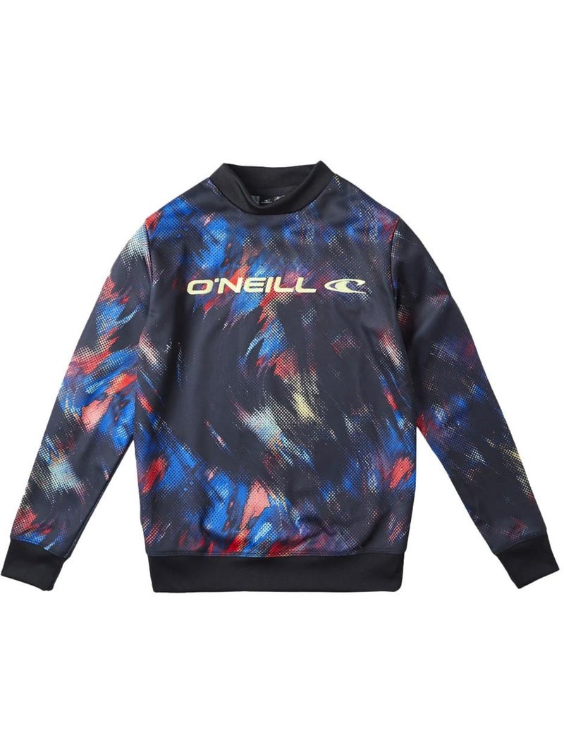 Sweatshirt O'Neill Rutile para Rapaz Preto/Azul Preto - Kiabi