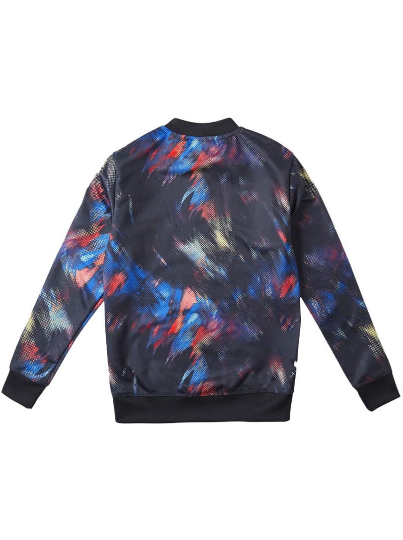 Sweatshirt O'Neill Rutile para Rapaz Preto/Azul Preto - Kiabi