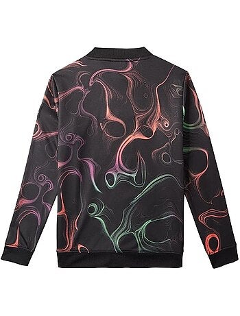 Sweatshirt O'Neill Rutile para Rapaz Preto/Laranja