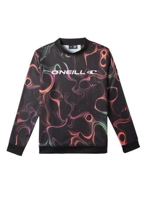 Sweatshirt O'Neill Rutile para Rapaz Preto/Laranja - Kiabi Sweatshirt O'Neill Rutile para Rapaz Preto/Laranja - Kiabi