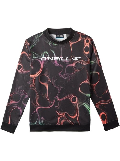 Sweatshirt O'Neill Rutile para Rapaz Preto/Laranja - Kiabi Sweatshirt O'Neill Rutile para Rapaz Preto/Laranja - Kiabi