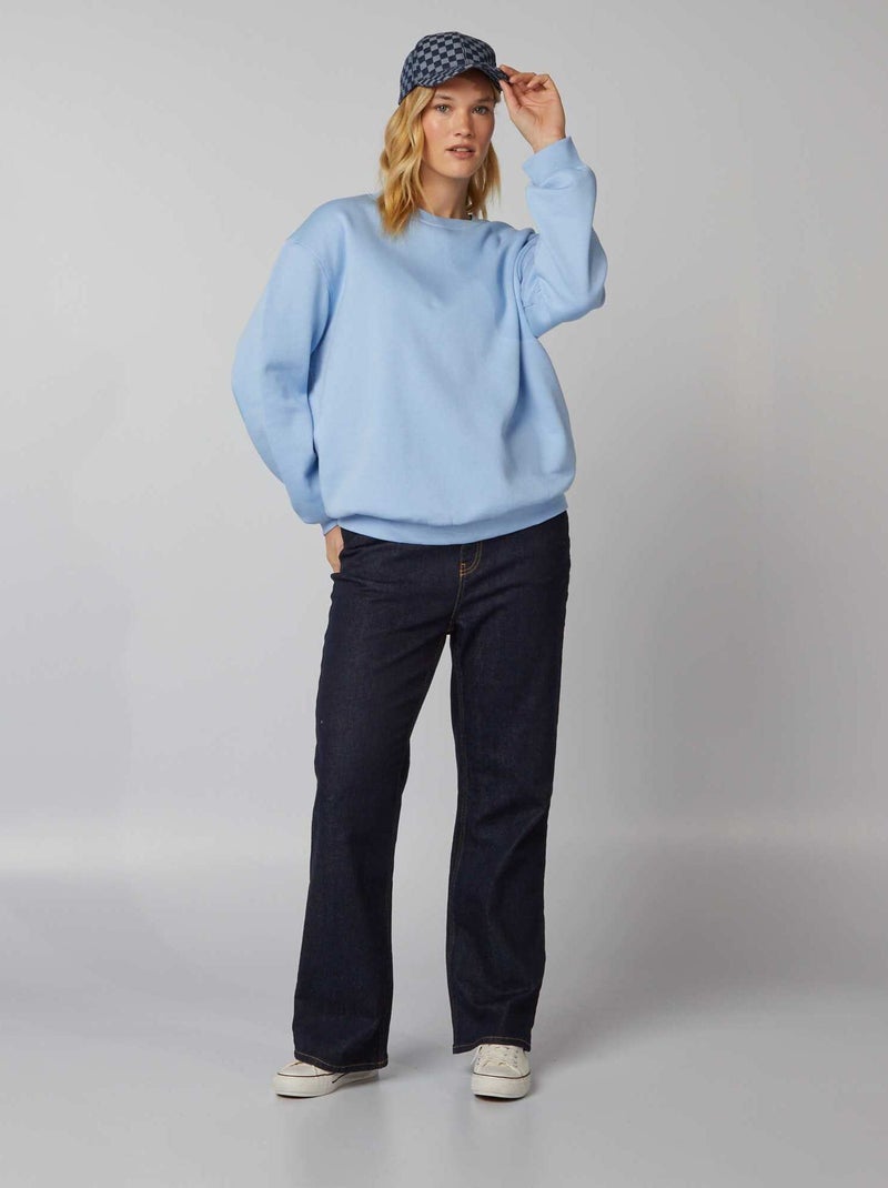 Sweatshirt oversize AZUL - Kiabi