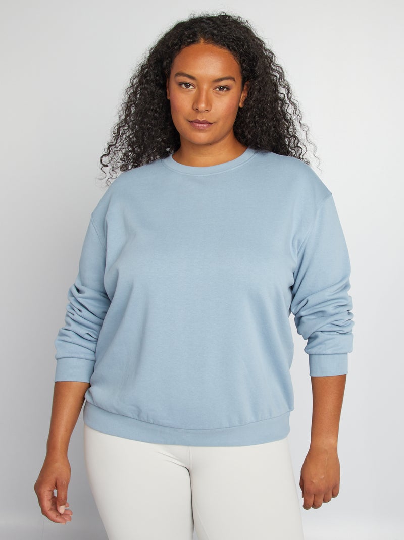 Sweatshirt oversize AZUL - Kiabi
