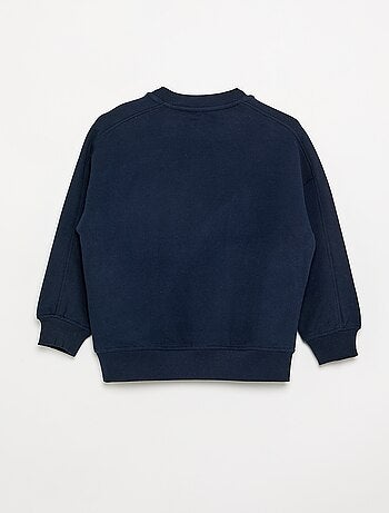 Sweatshirt oversize estampada