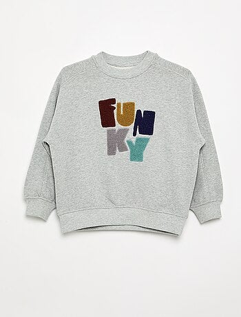 Sweatshirt oversize estampada