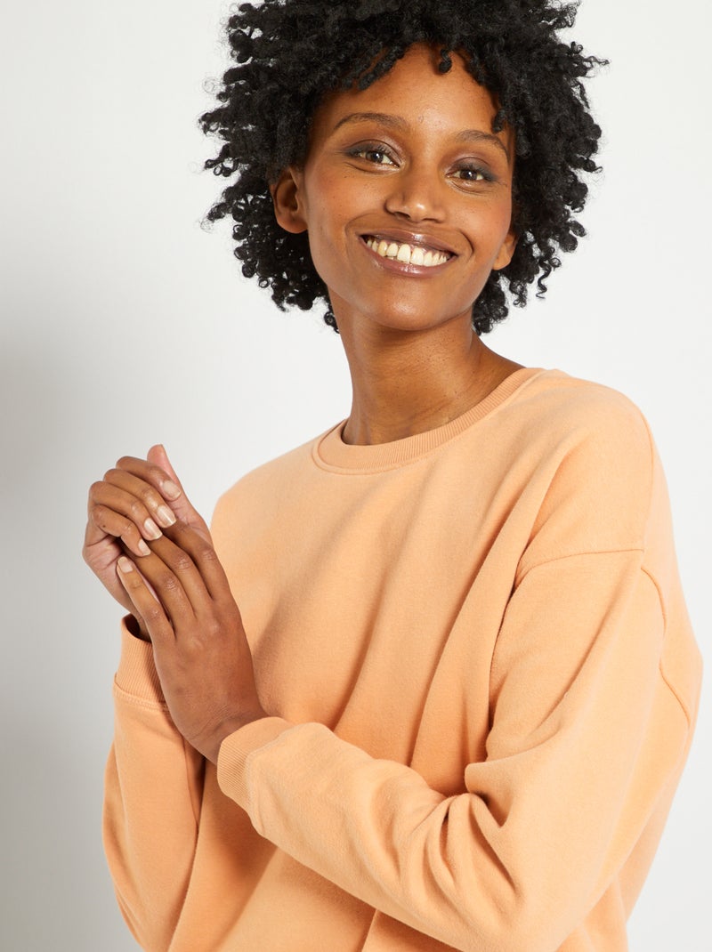 Sweatshirt oversize LARANJA - Kiabi