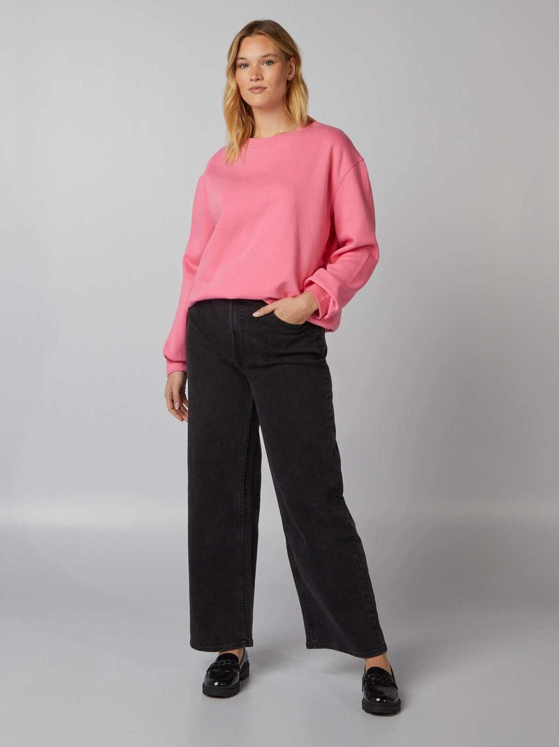 Sweatshirt oversize Rosa - Kiabi