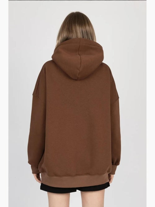 Sweatshirt oversized com bolso canguru hiccup - Kiabi