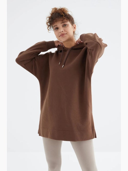 Sweatshirt oversized com capuz e bolso tommy - Kiabi Sweatshirt oversized com capuz e bolso tommy - Kiabi
