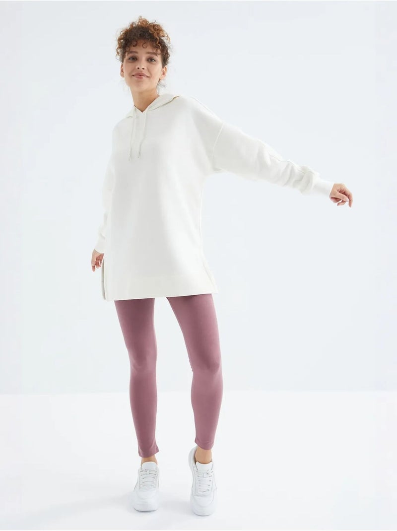 Sweatshirt oversized com capuz e bolso tommy Castanho - Kiabi
