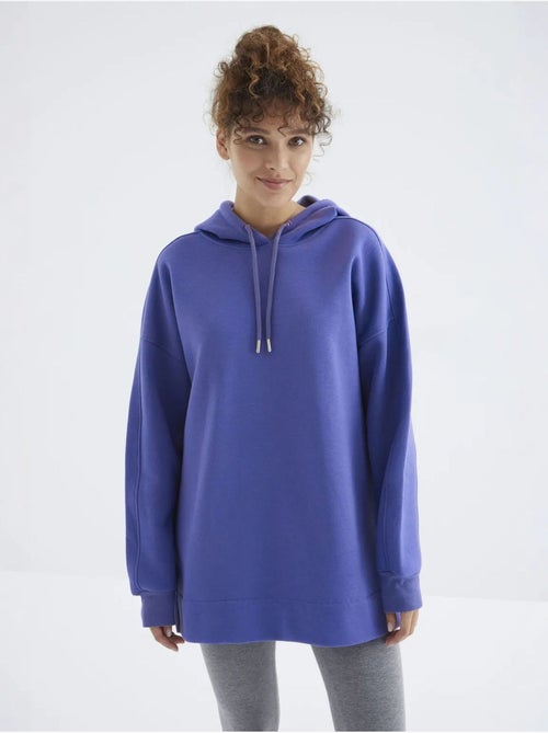 Sweatshirt oversized com capuz e bolso tommy - Kiabi