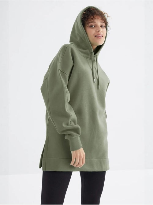 Sweatshirt oversized com capuz e bolso tommy - Kiabi Sweatshirt oversized com capuz e bolso tommy - Kiabi