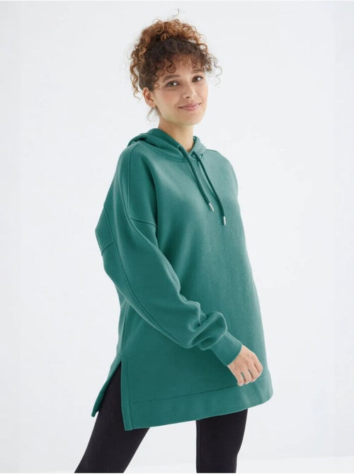 Sweatshirt oversized com capuz e bolso tommy - Kiabi Sweatshirt oversized com capuz e bolso tommy - Kiabi