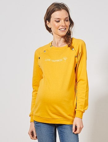 Sweatshirt para amamentação - Kiabi