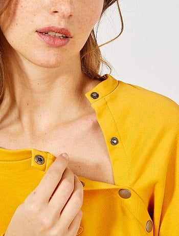 Sweatshirt para amamentação - Kiabi