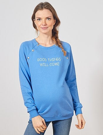 Sweatshirt para amamentação - Kiabi