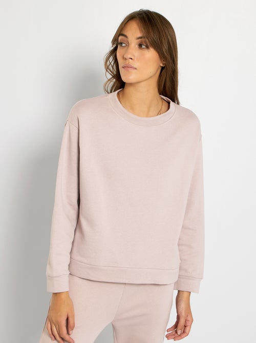 Sweatshirt para usar em casa - Kiabi
