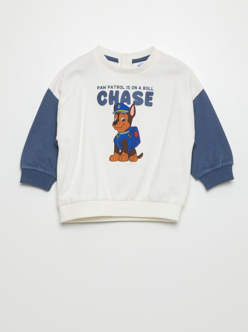 Sweatshirt 'Patrulha Pata' bicolor BEGE - Kiabi