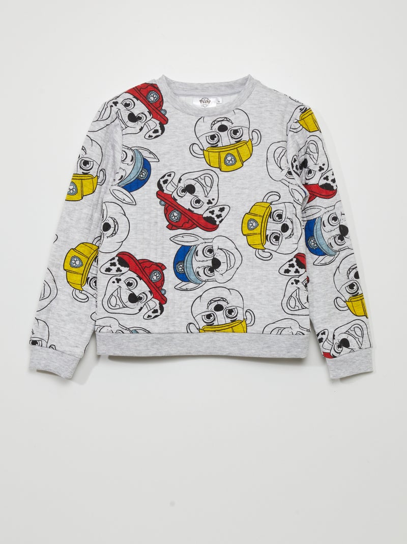 Sweatshirt 'Patrulha Pata' CINZA - Kiabi
