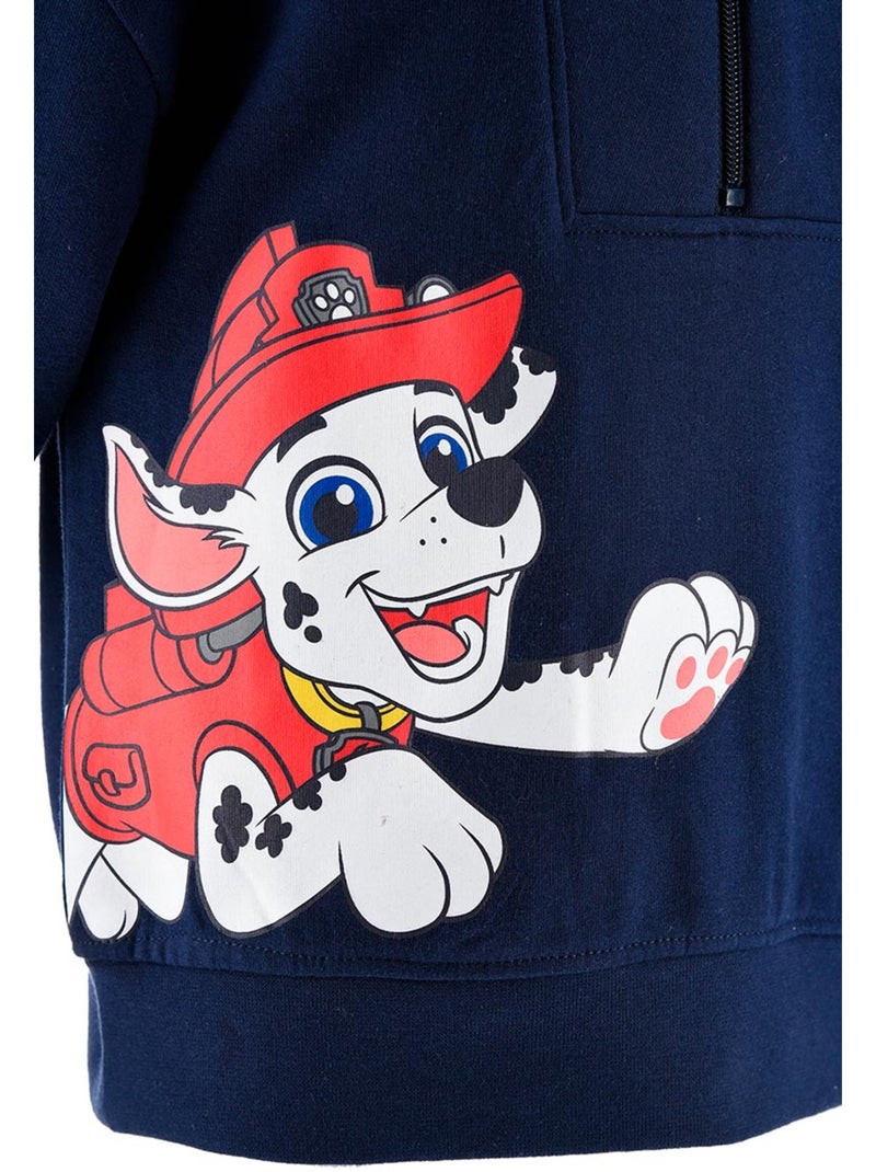 Sweatshirt paw patrol azul menino | licença oficial Azul - Kiabi