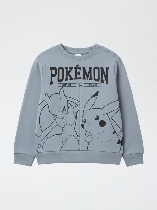 Sweatshirt 'Pokémon' 'Pikachu & Mewtwo' - coleção fácil de vestir - Kiabi