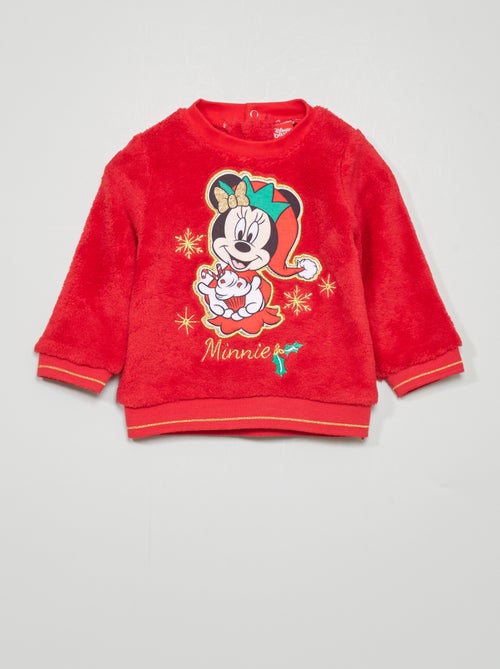 Sweatshirt polar - vermelha - Kiabi