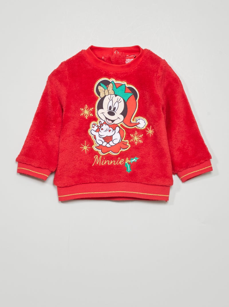 Sweatshirt polar - vermelha Vermelho - Kiabi