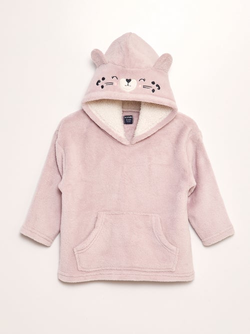 Sweatshirt polar com capuz - Kiabi