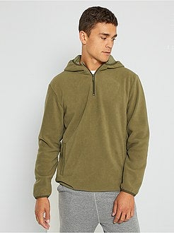 Sweatshirt polar com capuz - Kiabi