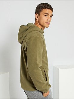 Sweatshirt polar com capuz - Kiabi