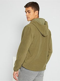 Sweatshirt polar com capuz - Kiabi