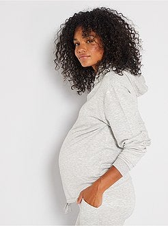 Sweatshirt pré-mamã com capuz - Kiabi