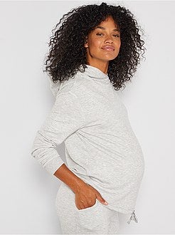 Sweatshirt pré-mamã com capuz - Kiabi