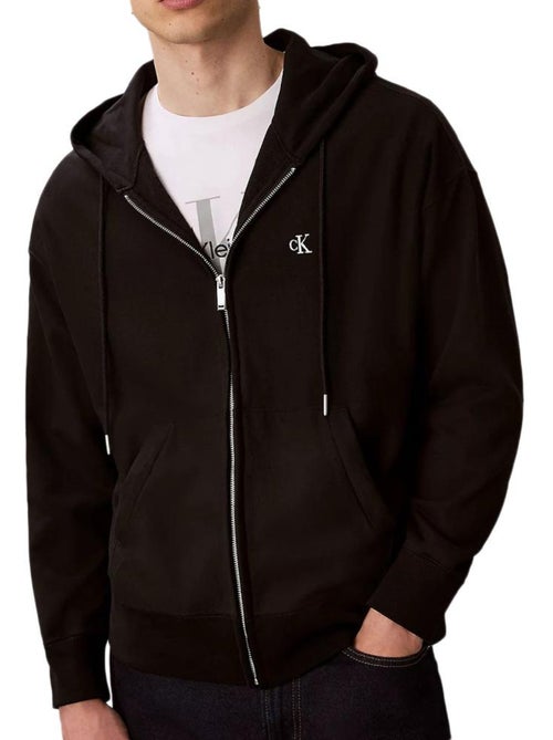 Sweatshirt premium calvin klein jeans preto para homem - Kiabi Sweatshirt premium calvin klein jeans preto para homem - Kiabi